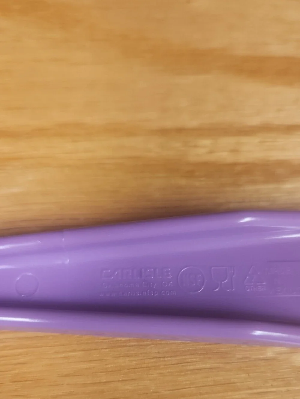 Carlisle #4924 Measure Miser Solid Short Handle, 2 oz, Purple. Restaraunt Style.